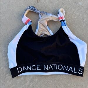 Varsity Brand sports bra from NDA Dance Nationals.